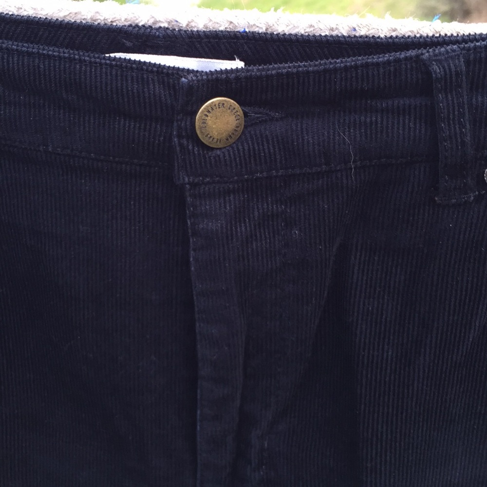 Coldwater Creek Black corduroy jeans